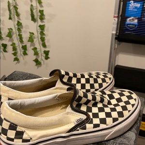 Checkered vans